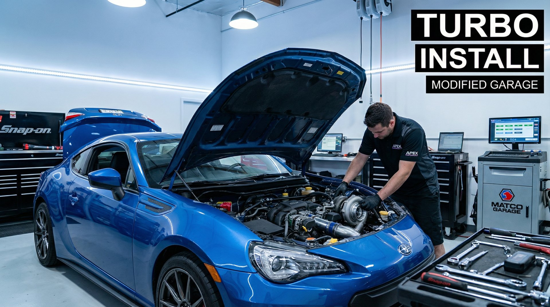 探花跑车涡轮改装视频教程